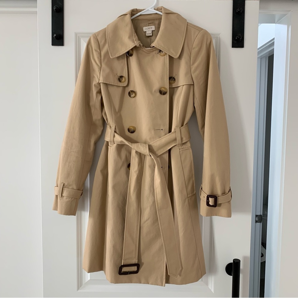 J Crew Factory classic trenchcoat